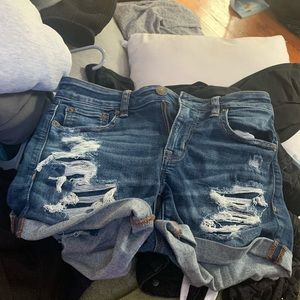 Ripped shorts